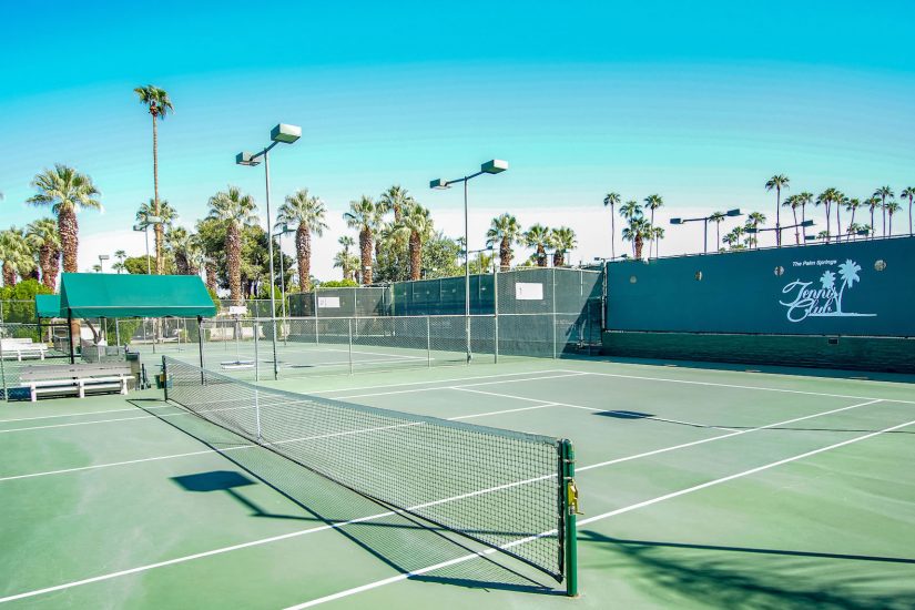 Photo of Tennis Court overlooking Palm Trees